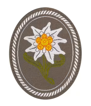 Edelweiss Oval Patch Clawgear