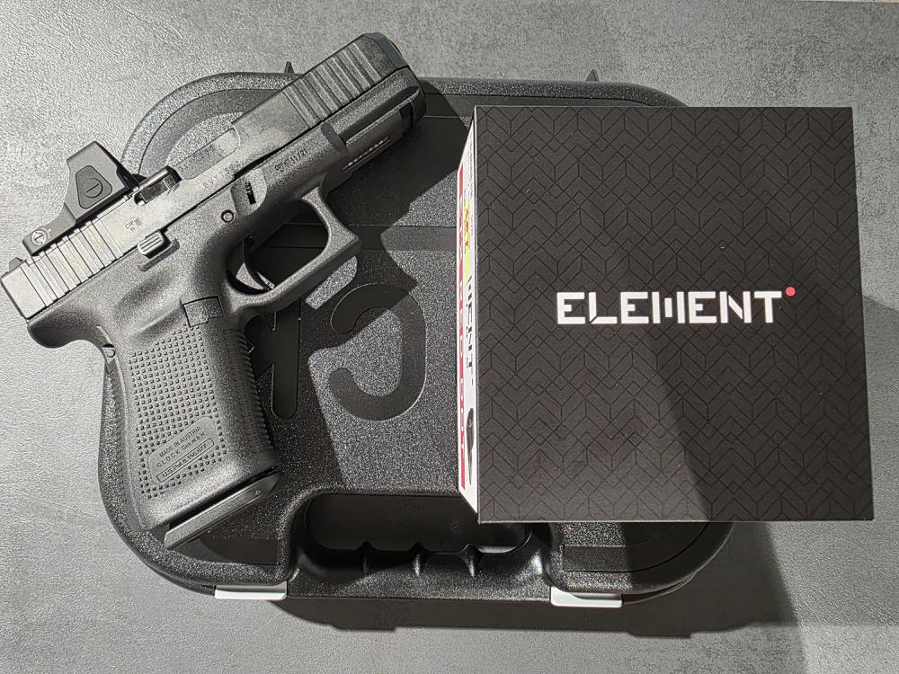 FOCUS SET Glock 19 Gen 5 MOS + Element Red Dot