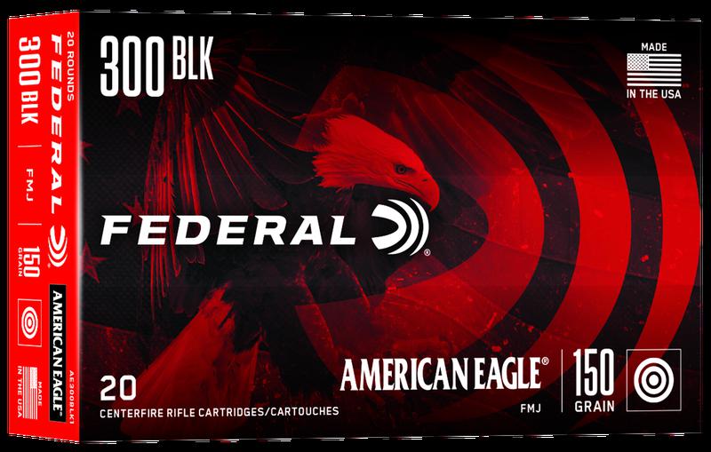 Federal American Eagle FMJ .300 Blackout 150gr.