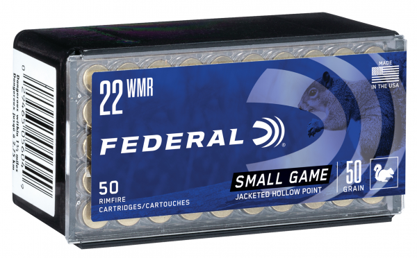 Federal JHP .22 Win. Mag. 50gr.