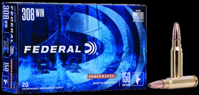 Federal Power Shok .308 Win. 150gr.