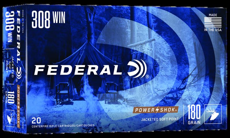 Federal Power Shok .308 Win. 180gr.