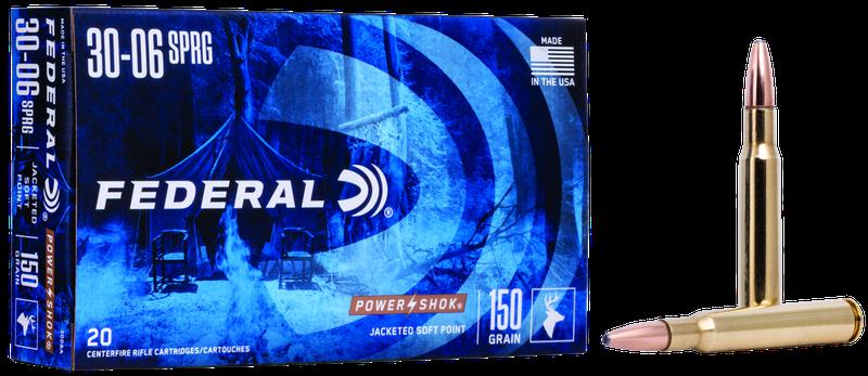 Federal Power Shok .30-06 Spr. 150gr.