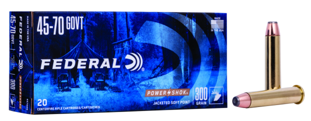 Federal Power Shok .45-70 Gov. 300gr.