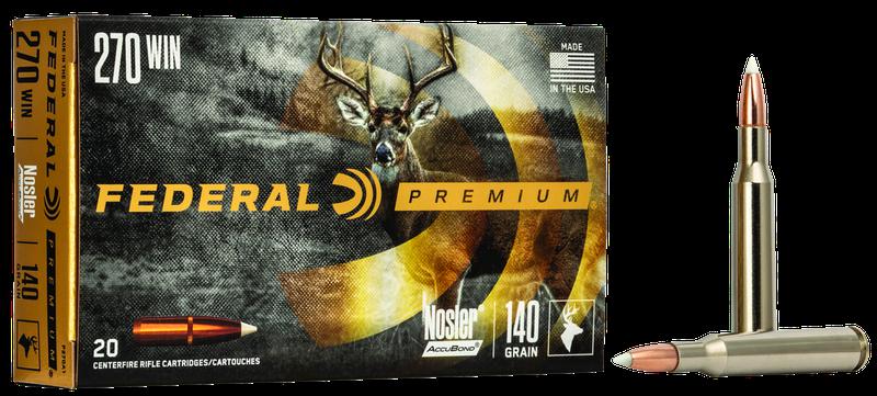 Federal Premium Nosler Accubond .270 Win. 140gr.