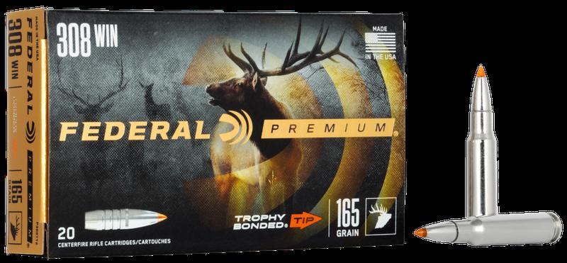 Federal Premium Trophy Bonded .308 Win. 165gr.