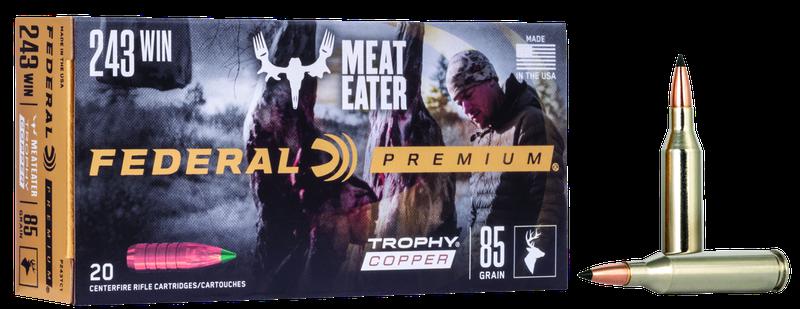 Federal Premium Trophy Copper .243 Win. 85gr.