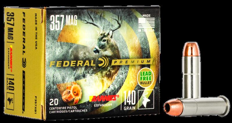 Federal Vital Shock Barnes Expander .357 Mag. 140gr.