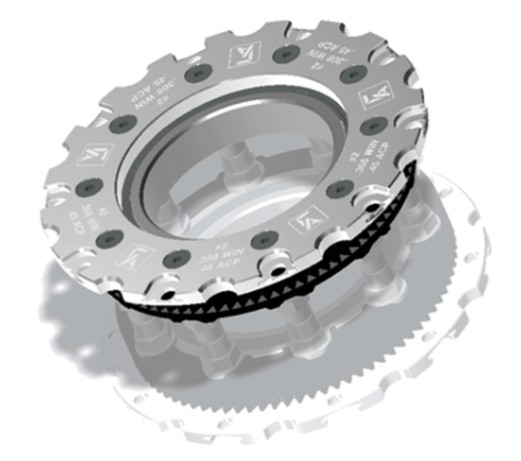 Frankford Arsenal #19 Shell Plate, F-10 Progressive Presse