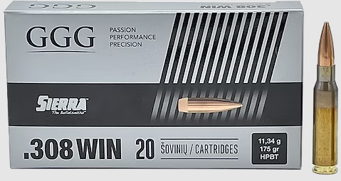 GGG Match HPBT .308 Win. 175gr.