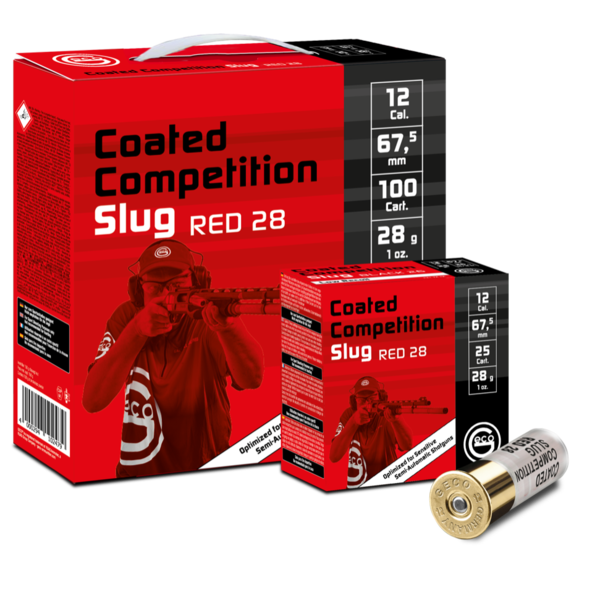 Geco Coated Competition Slug Red 28 12/67,5