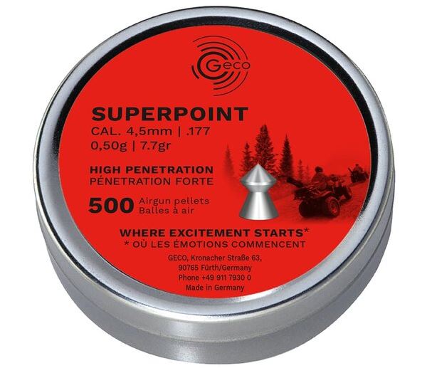 Geco Diabolos Superpoint 4,5mm 0,50g