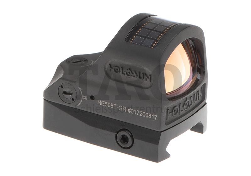 Holosun HE508T-GR Elite Solar Green Circle Dot Sight