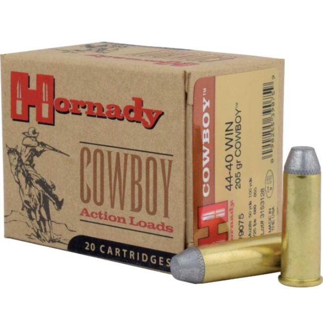 Hornady Cowboy Custom .44-40 Win. 205gr.