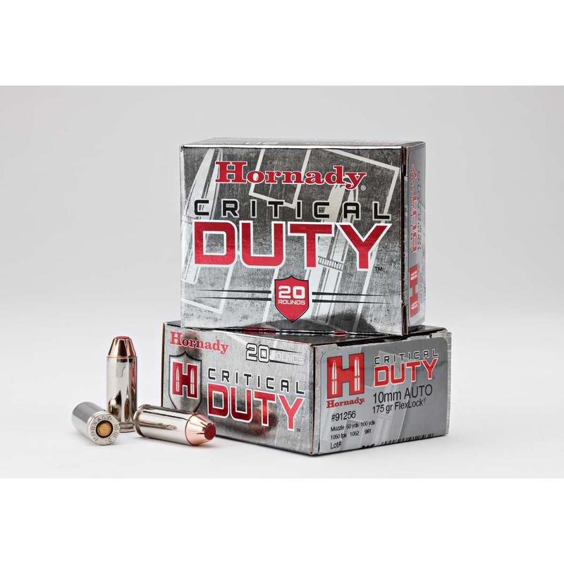 Hornady Critical Duty FlexLock 10mm Auto 175gr.