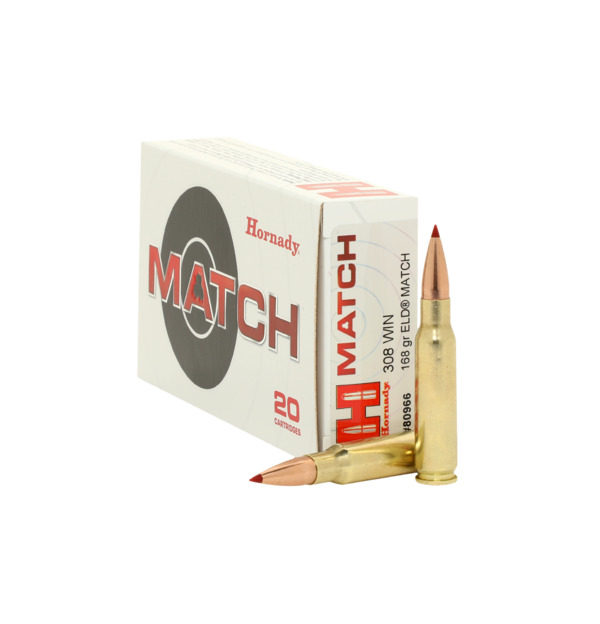 Hornady ELD-Match .308 Win. 168gr.