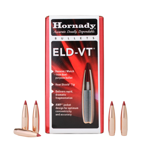 Hornady ELD-VT .224 62gr.