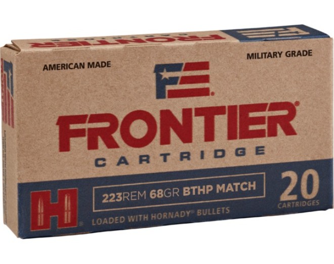Hornady Frontier HPBT .223 Rem. 68gr.