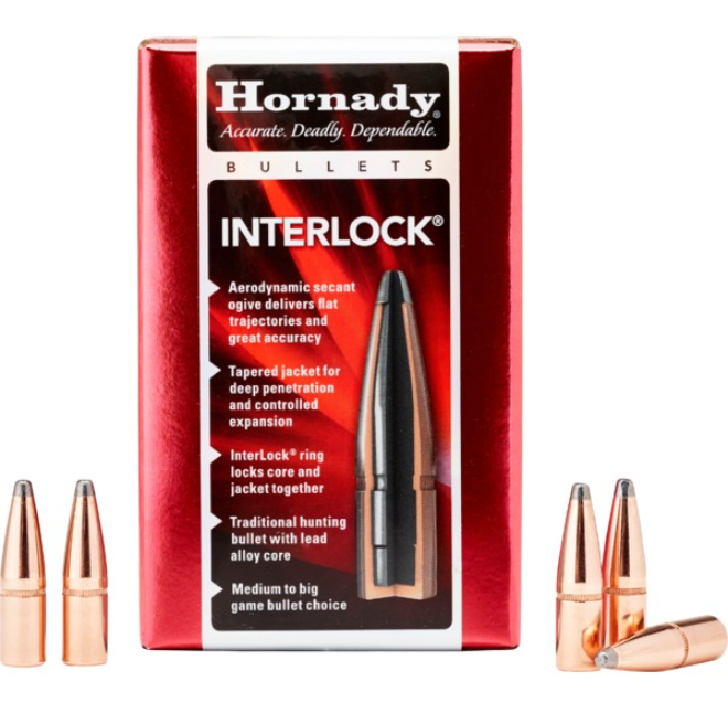 Hornady InterLock SP .323 195gr.