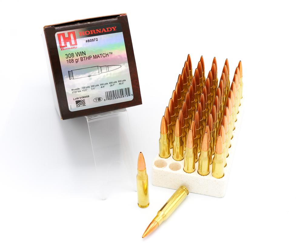 Hornady Match BTHP .308 Win. 168gr.