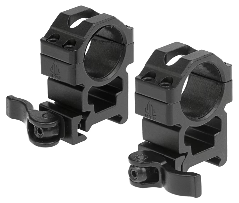 Leapers Montage Ringe CNC QD; High; 25,4mm; QR