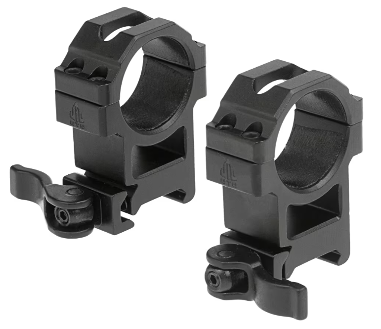 Leapers Montage Ringe CNC QD; High; 30mm; QR