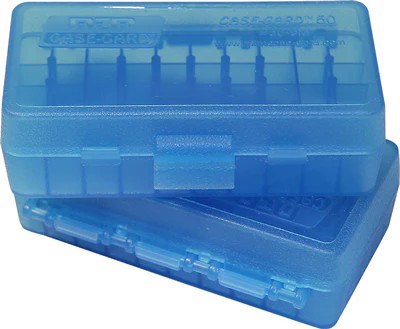 MTM Box .45 50St.; Blau - Klarsicht