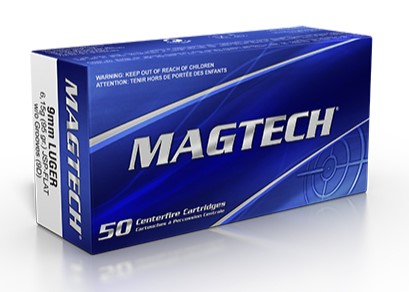 Magtech JSP-F 9x19 / 9mm Para 95gr. (9F)
