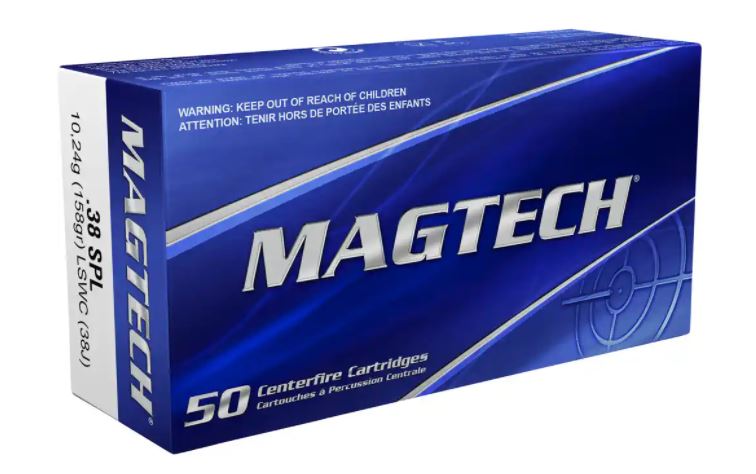 Magtech LSWC .38 Spec. 158gr. (38J)