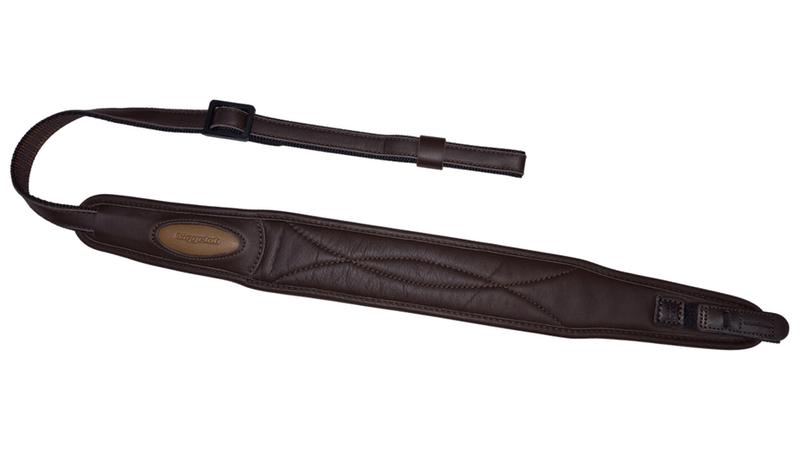 Niggeloh Gewehrriemen Leder Premium I Braun; Schnellverschlüsse