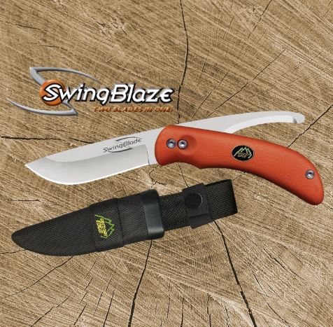 Outdoor Edge Swing Blaze Orange Messer