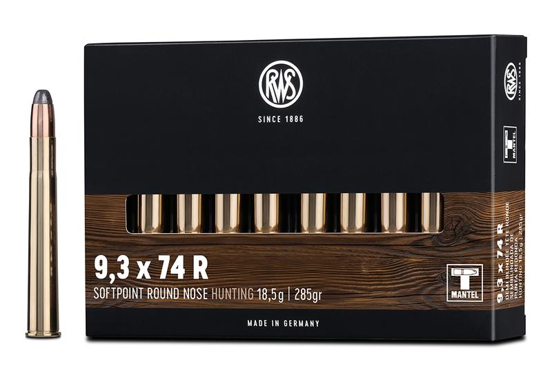 RWS TM 9,3x74R 18,5g