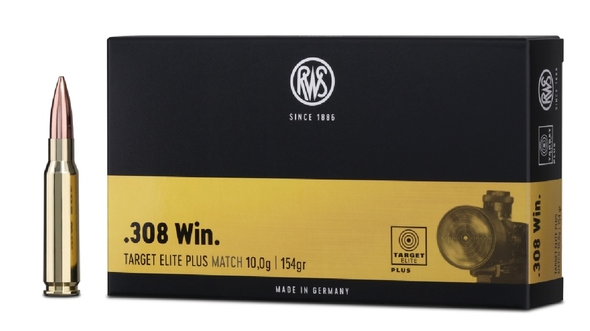 RWS Target Elite Plus HPBT .308 Win. 154gr.