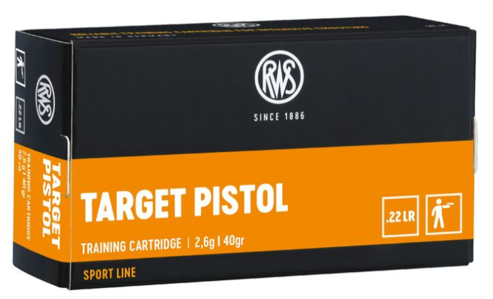 RWS Target Pistol .22 LR 40gr.