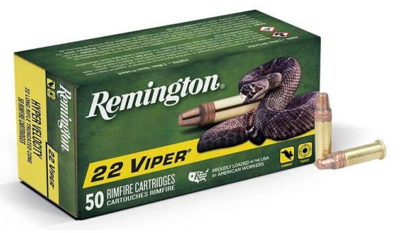 Remington Plated Solid Viper Hyper Velocity .22 LR 35gr.