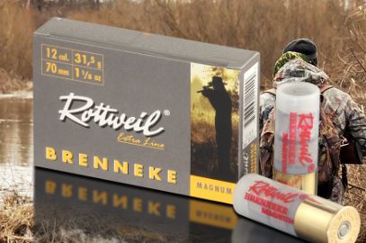 Rottweil Brenneke Classic 12/70; Slug; 31,5g