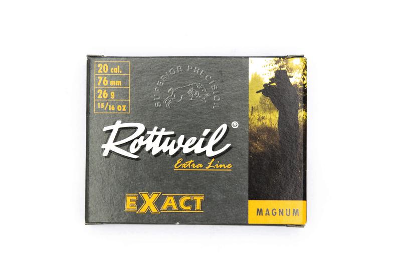 Rottweil Exact Magnum 20/76; Slug; 26g