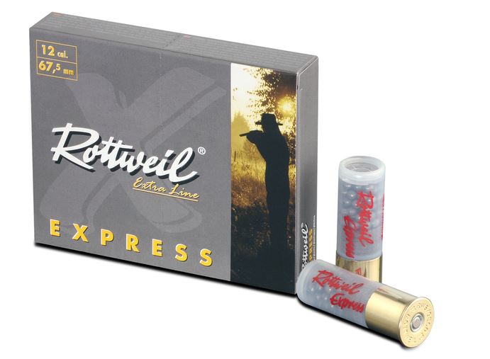 Rottweil Express 12/67,5;  8,6mm; 33g