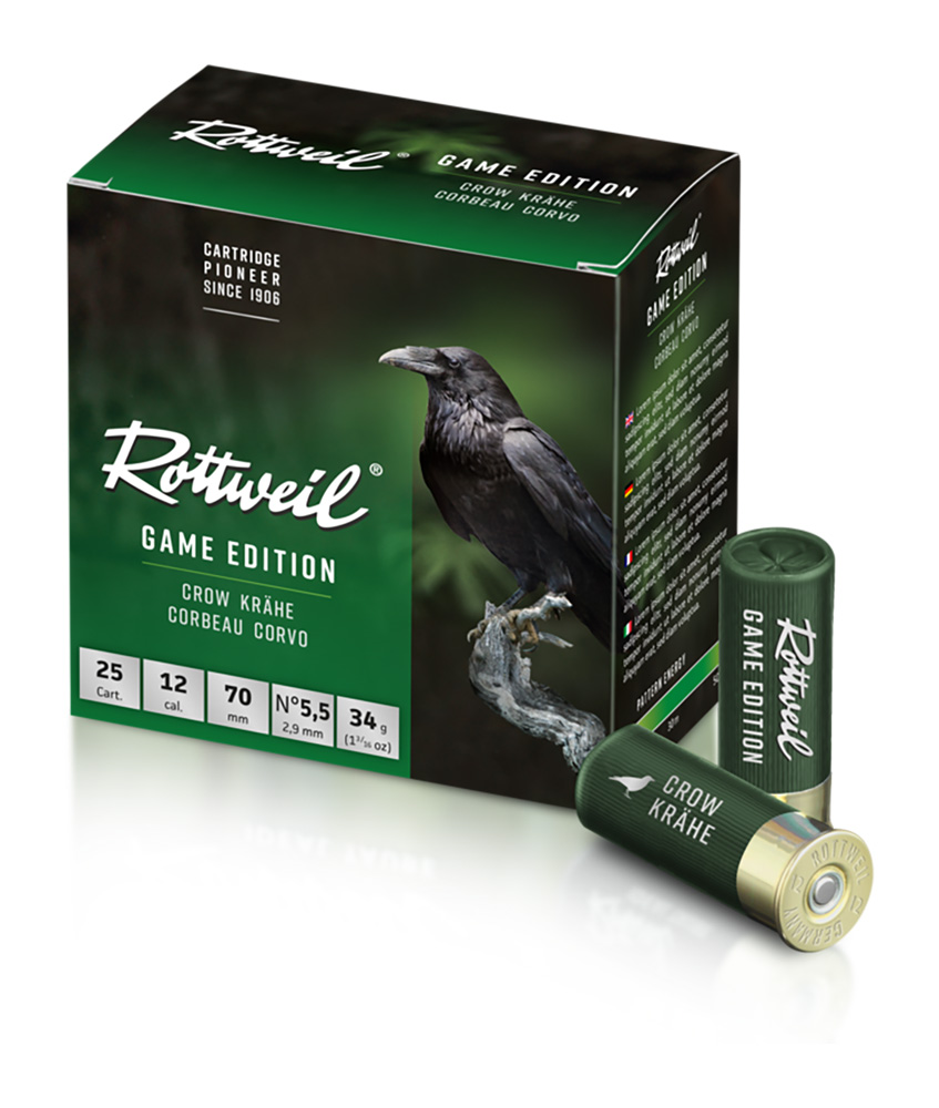 Rottweil Game Krähe 12/70;  2,9mm; 34g