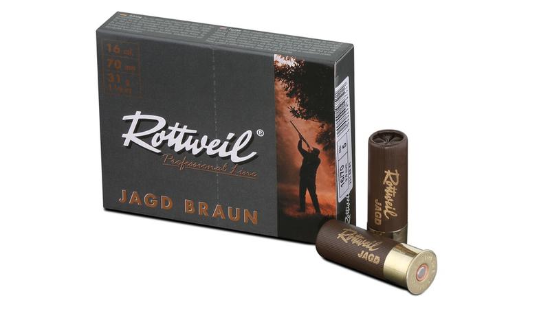Rottweil Jagd Braun Plastik 16/70;  3,0mm; 31g