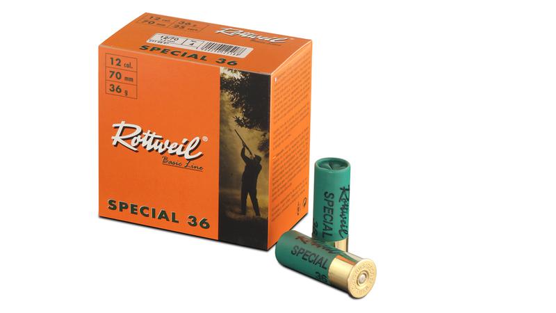 Rottweil Special 36 12/70;  3,2mm, 36g