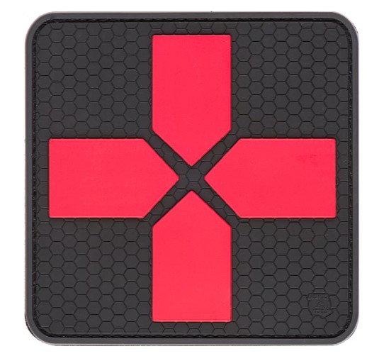 Rubber Patch Big Red Cross