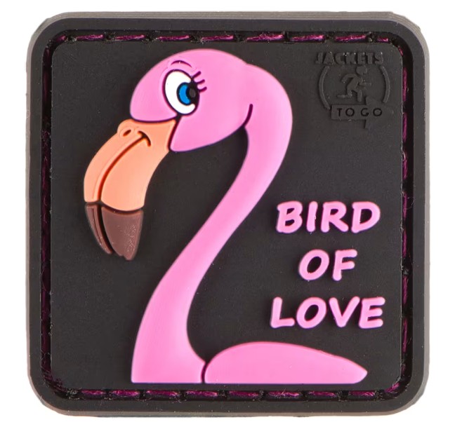 Rubber Patch Bird of Love