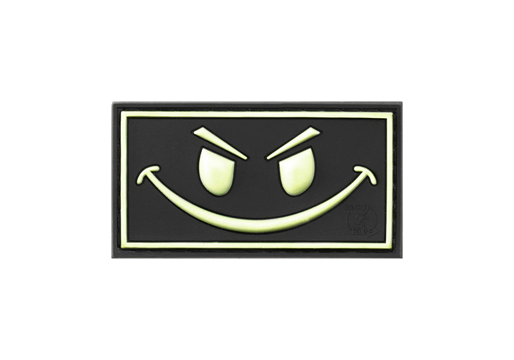 Rubber Patch Evil Smile (JTG) Glow in the Dark