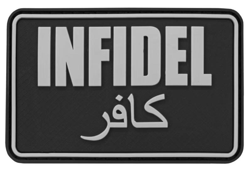 Rubber Patch Infidel Large SWAT