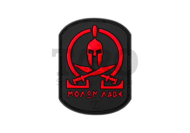Rubber Patch Molon Labe Blackmedic