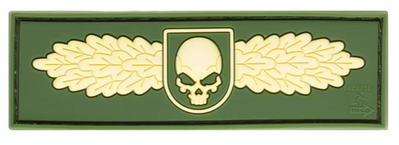 Rubber Patch SOF Skull