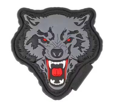 Rubber Patch Wolf