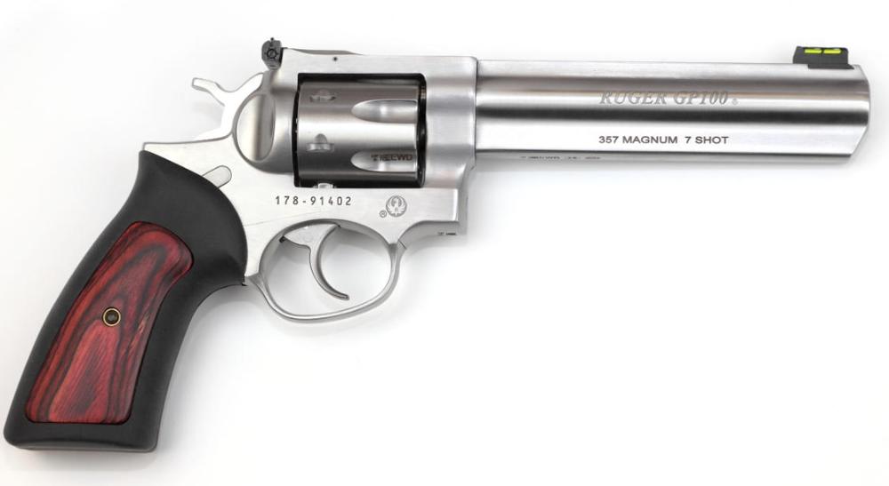 Ruger GP 100; .357 Mag.; 6"; 7 Schuss