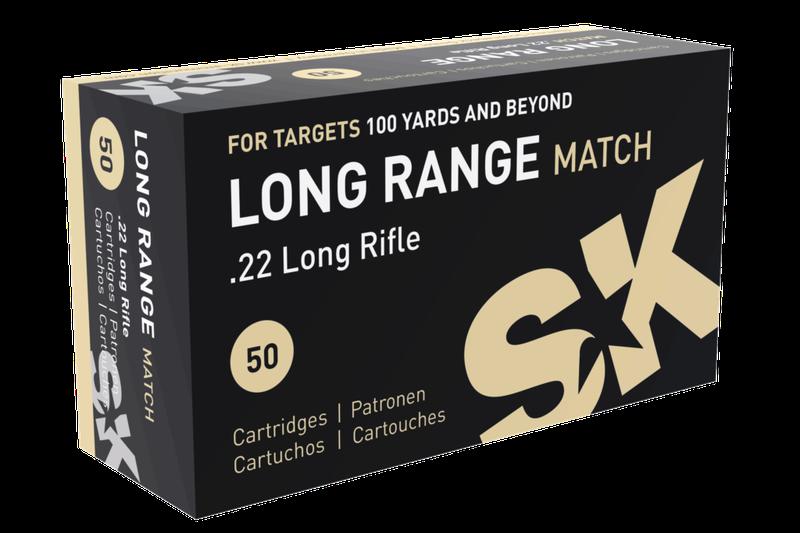 SK Long Range Match .22 LR 40gr.